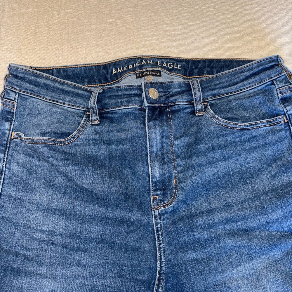 American Eagle Medium Wash Skinny - 14